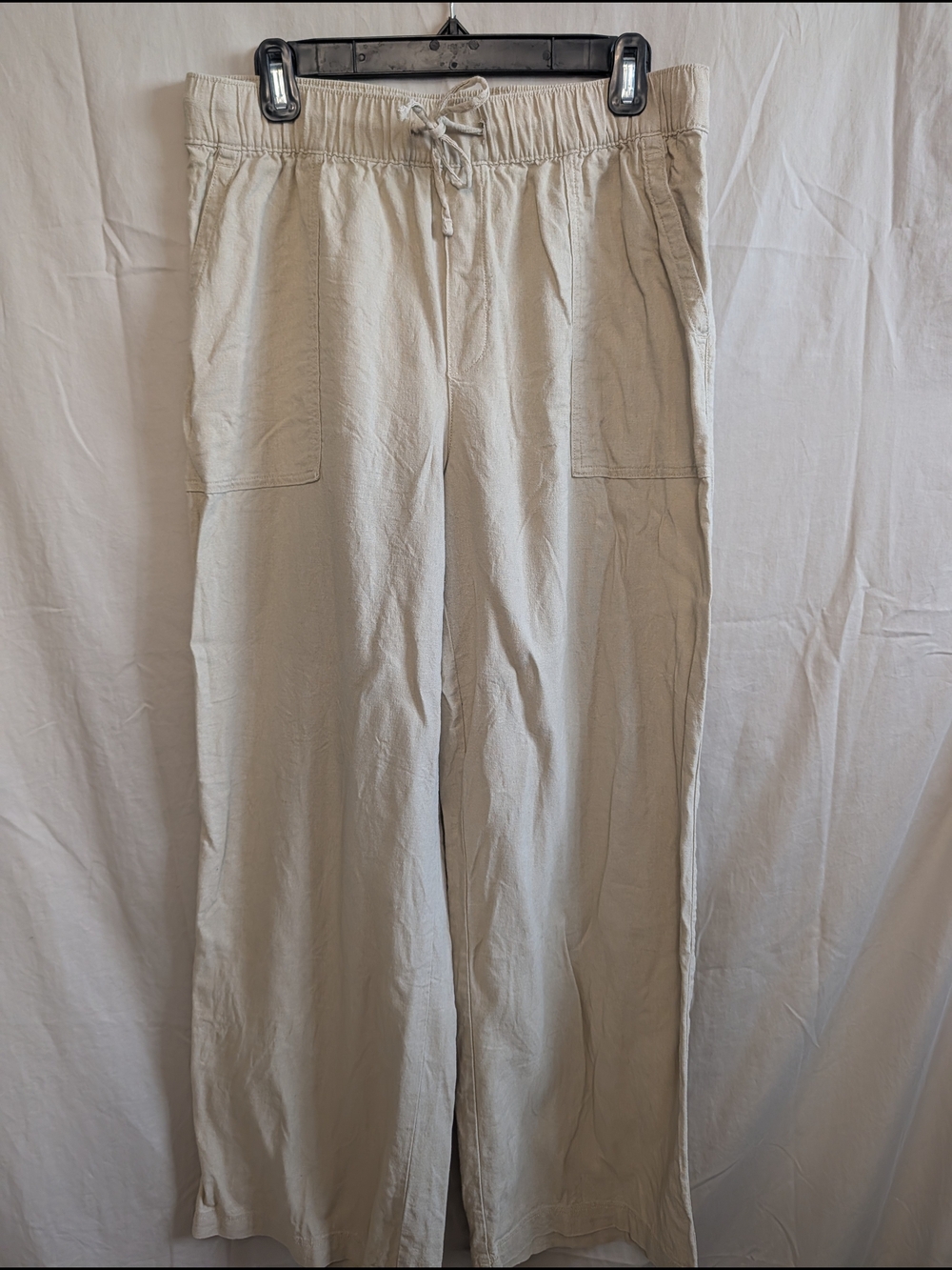GAP Linen Blend Khaki Trouser